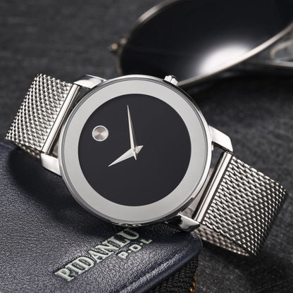 Business mesh strap watch