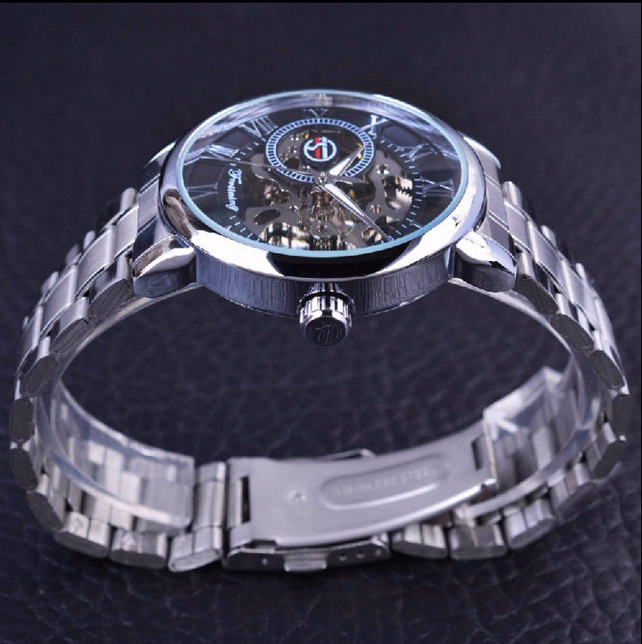 On Behalf Of A Foreign Hot  Hollow Men S Genuine Colored Optional Mechanical Watch