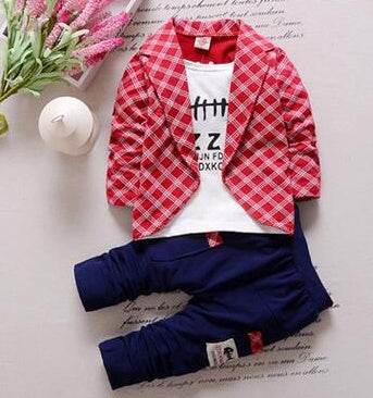 toddler baby clothes children suit 0-3 years old suit + pants children's sportswear boys girls children's clothing brand