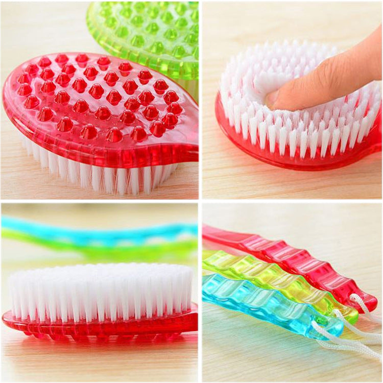 Long Handle Back Brush Back Body Bath Shower Sponge Scrubber Bath Brushes Exfoliating Scrub Skin Massage Exfoliation Bathroom