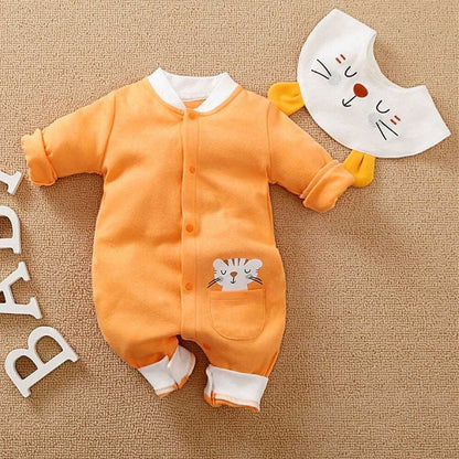 Shirt Long Sleeved Crawling Suit Orange Outdoor