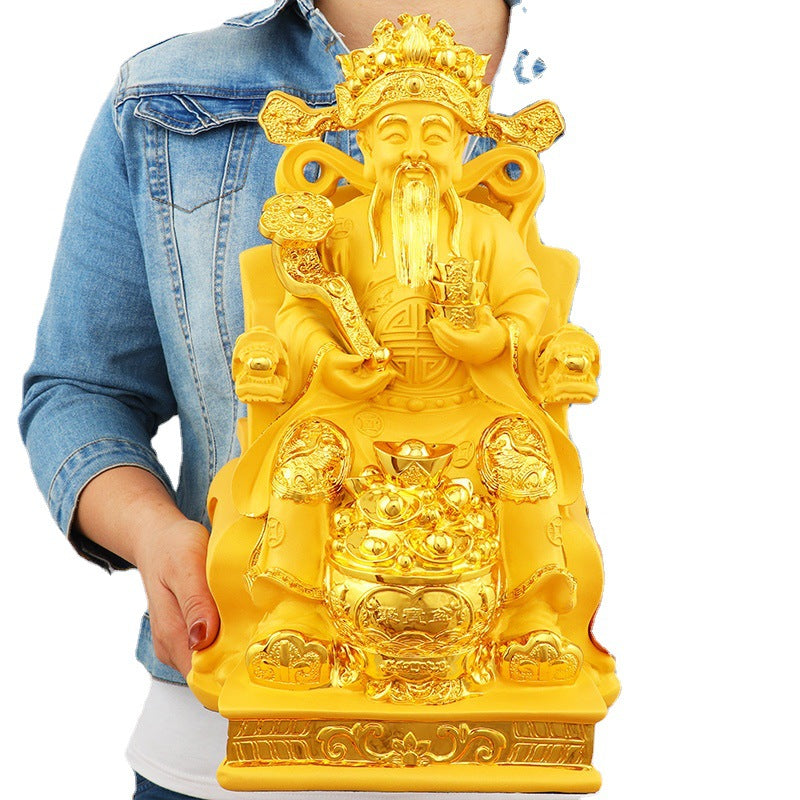 Ornament Shajin Home Decoration Living Room Wen Buddha Statue Opening