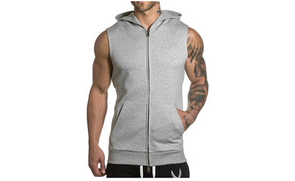 Sleeveless Men's Hoodies