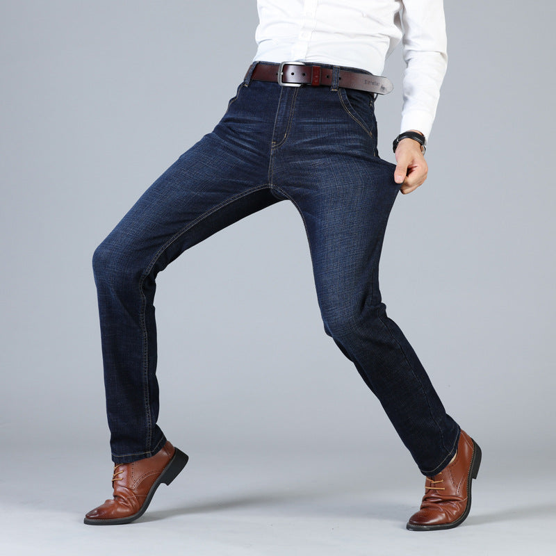 High waist men's jeans