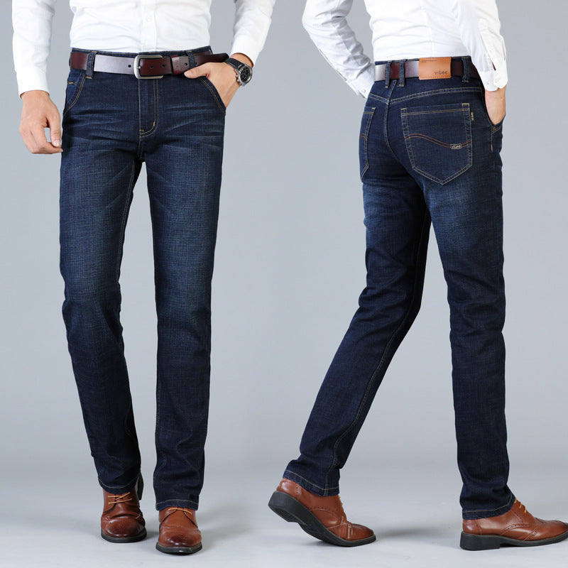 High waist men's jeans