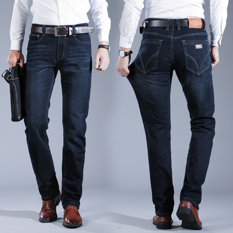 High waist men's jeans