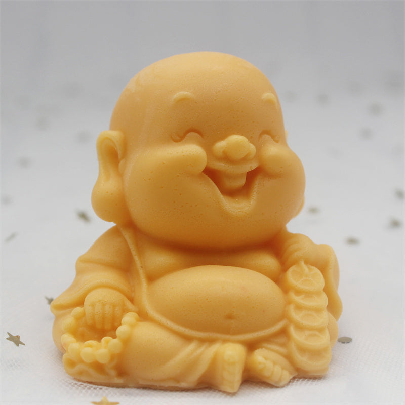 Handmade Three-dimensional Copper Coin Lucky Buddha Shape Silicone Mold