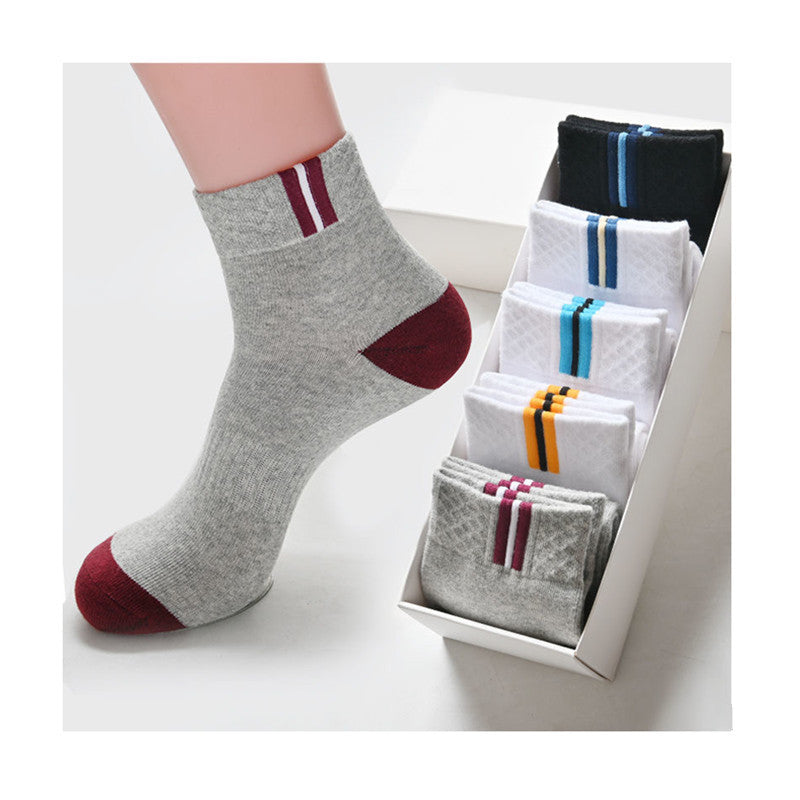 Men's In-tube Socks Trendy In-tube Socks Fashion Polyester Socks 