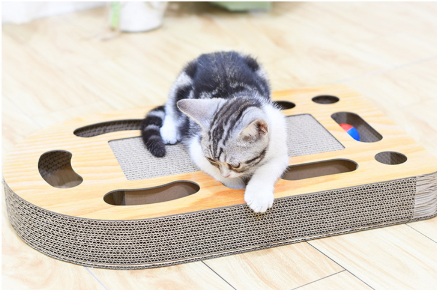 Corrugated Cat Cat Scratch Board 