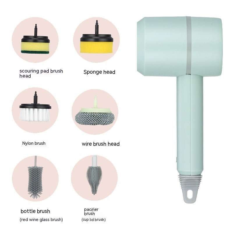 PowerScrub Electric Dish Cleaning Brush