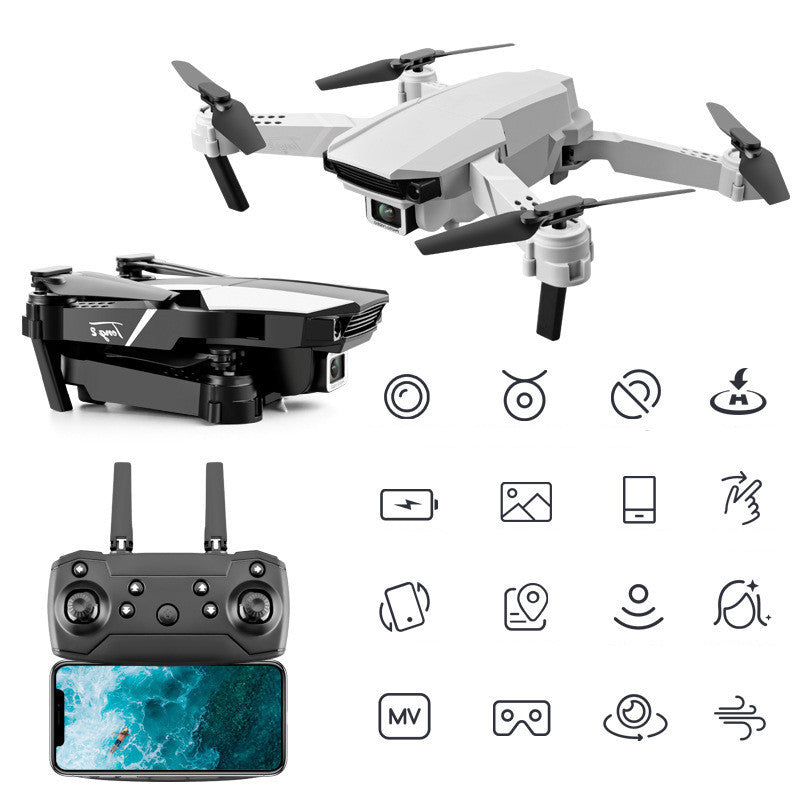 Folding Remote Control Drone 4K Dual Camera - Babbazon 0