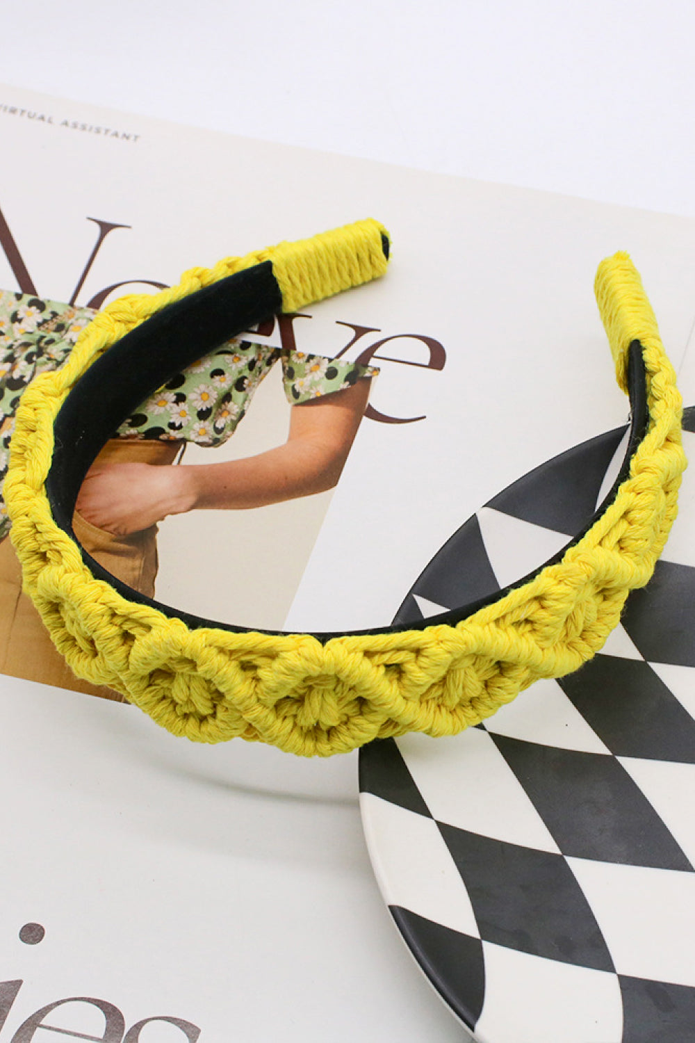 Can't Stop Your Shine Macrame Headband 