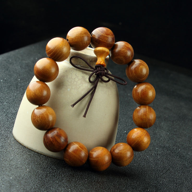 Buddha Beads Rosewood Bracelet