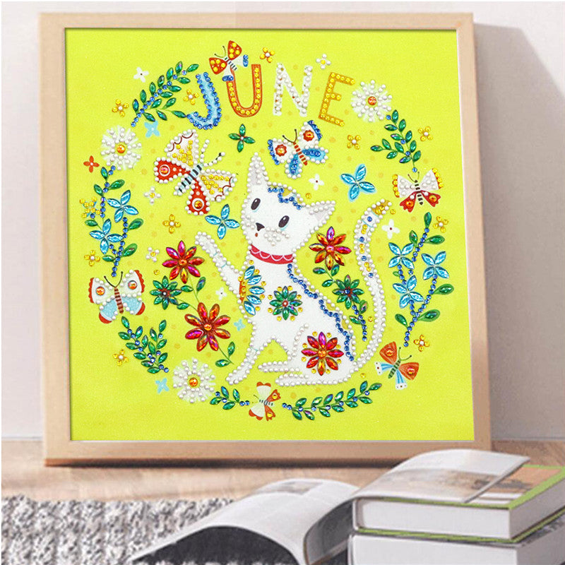 DIY Diamond Embroidery Animal Flower Painting Decoration