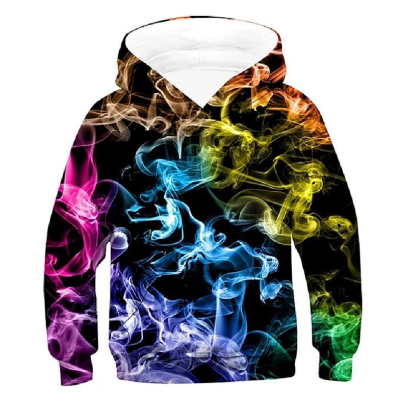 3d Vision Digital Printing Children's Hoodie