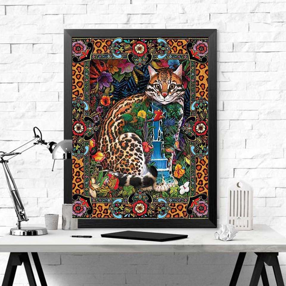 Cartoon Diamond Painting, Cat Diamond Embroidery, Cross Stitch