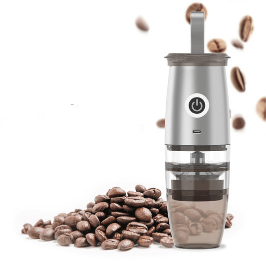 Small Coffee Machine Portable Coffee Bean Grinder USB Electric Manual Integrated