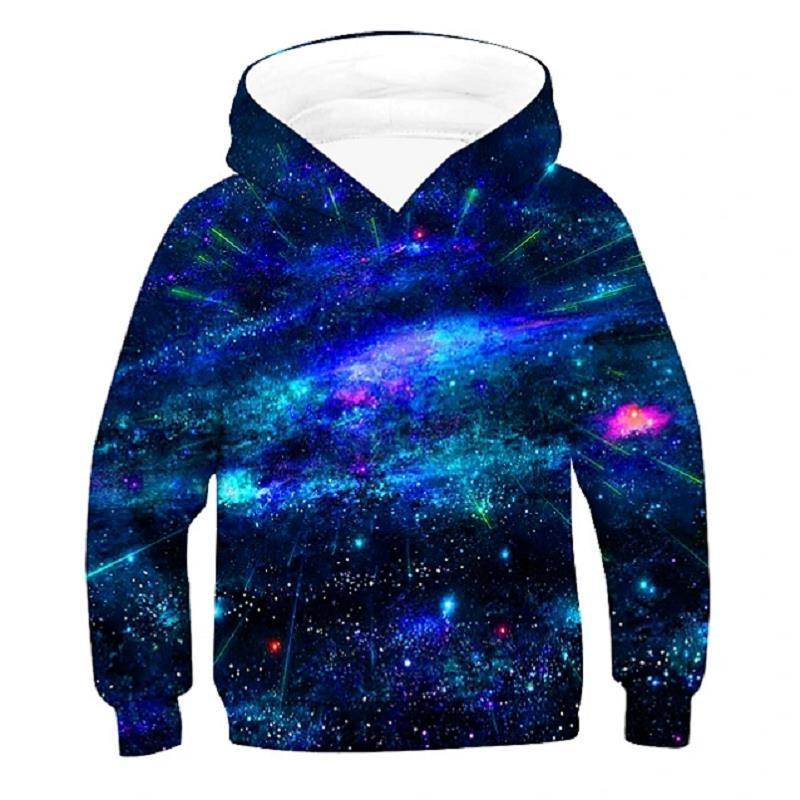 3d Vision Digital Printing Children's Hoodie