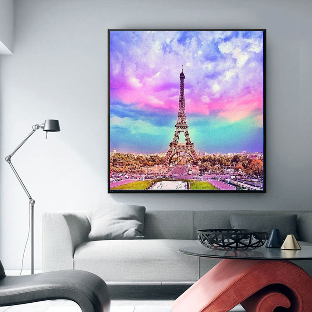 Diamond Painting Tower Landscape Mosaic DIY Cross Stitch