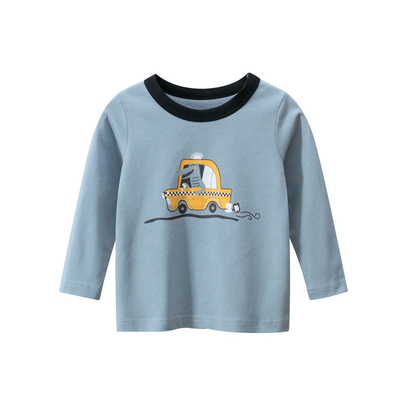 Children's long-sleeved T-shirt bottoming shirt