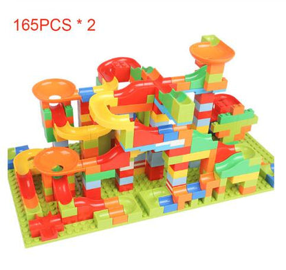 Children's Large Particle Assembled Slide Puzzle Blocks Toy 