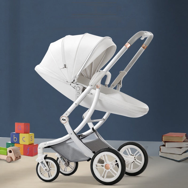 New Luxury Baby Stroller Carriage With Car Seat 