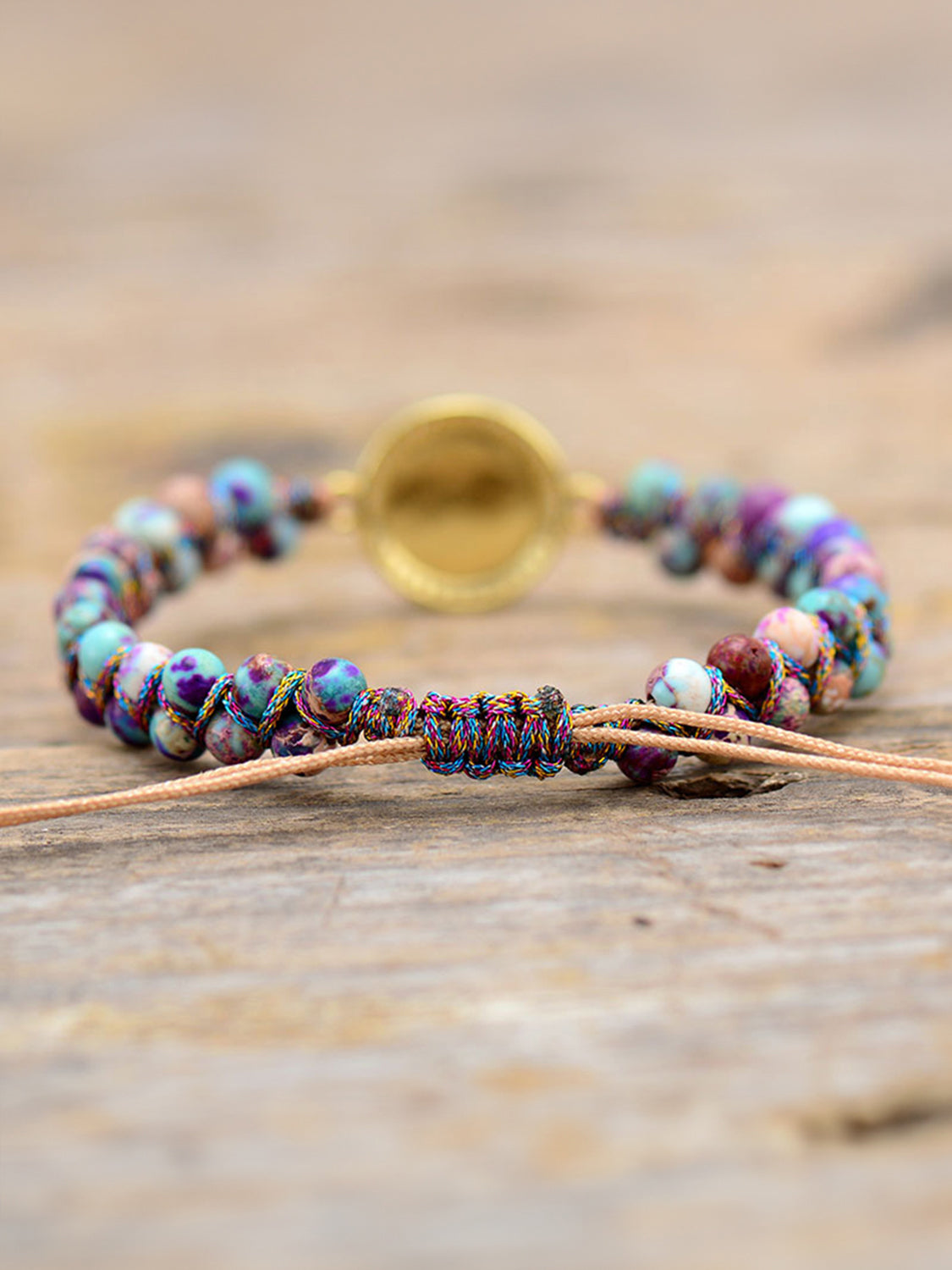 Imperial Jasper Beaded Bracelet 