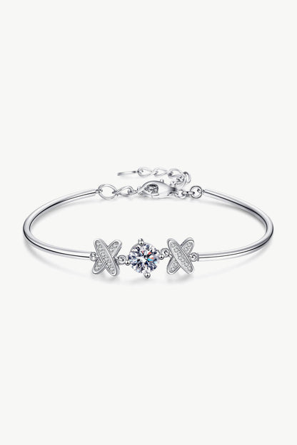 Adored Happy State of Mind 1 Carat Moissanite Bracelet 