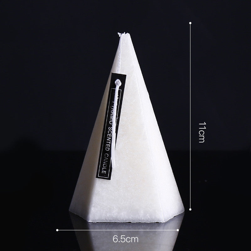 Nordic Geometric Cone Essential Oil Incense Candle