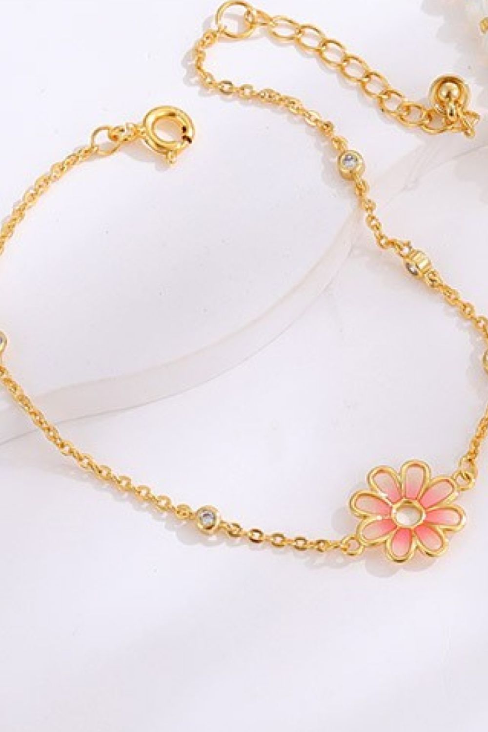 Flower Chain Bracelet 