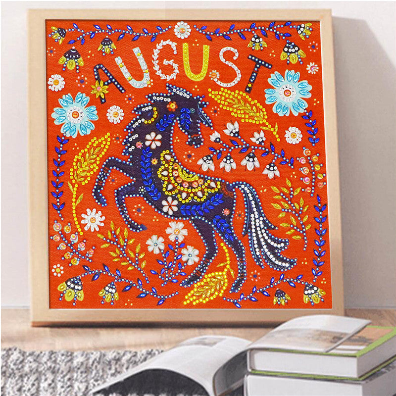 DIY Diamond Embroidery Animal Flower Painting Decoration