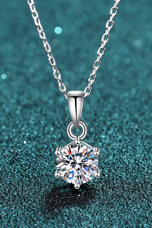 Adored Get What You Need Moissanite Pendant Necklace 