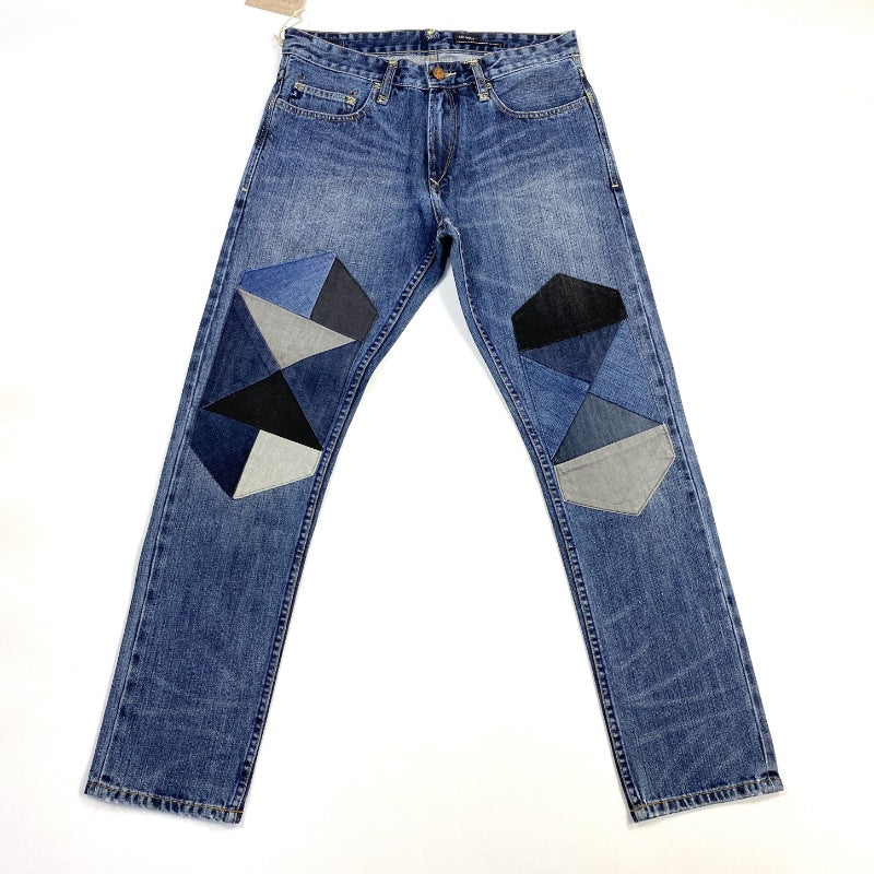 Retro Personality Patch Men's Beggar Trousers