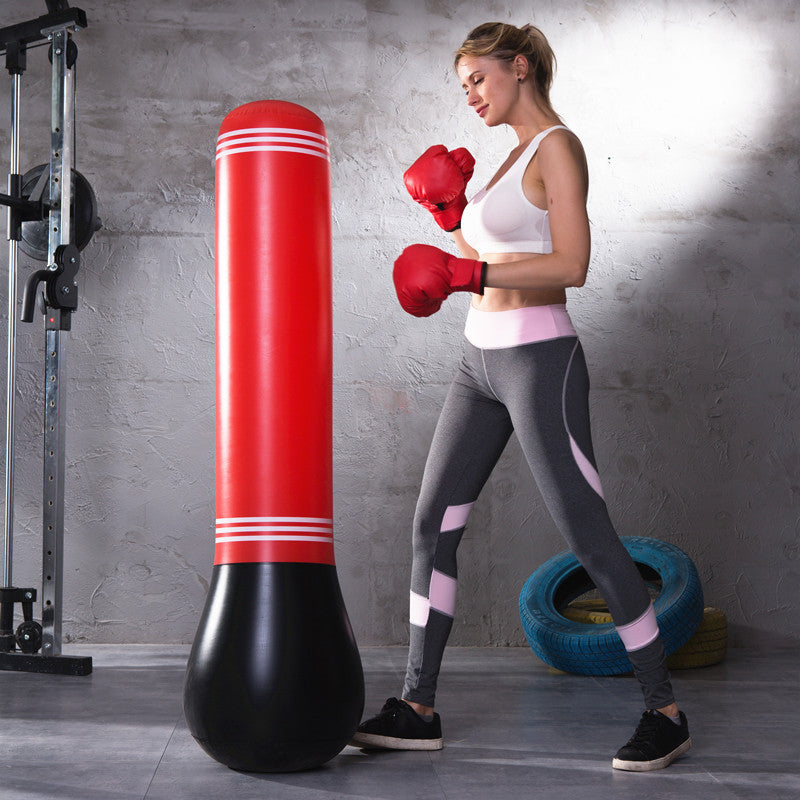 Fitness Children Boxing Column Tumbler Inflatable Sandbag