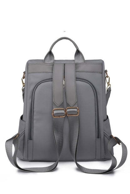 Pum-Pum Zipper Backpack 