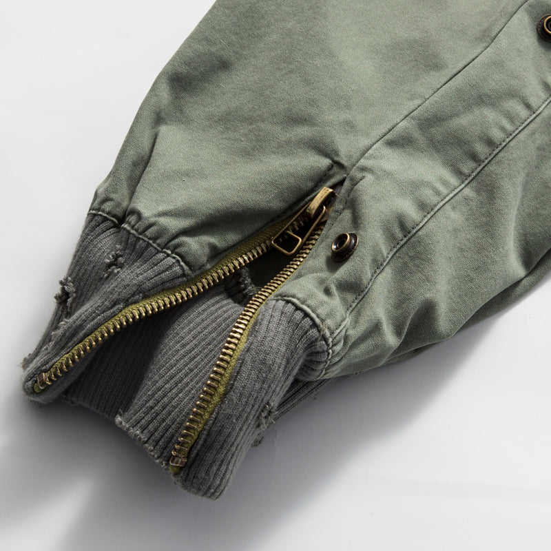 Men's Trousers With Multi-pocket Overalls