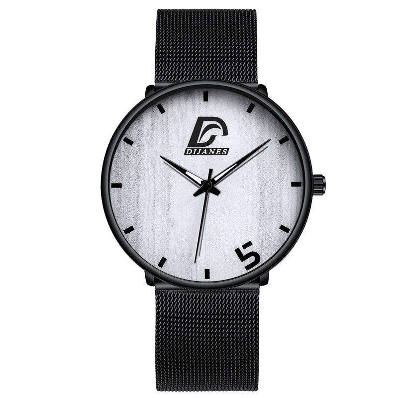 Creative Leisure Mesh Belt Men's Quartz Watch