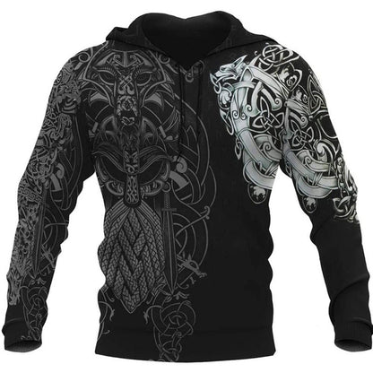 Viking Tattoo Anime Game Sweater