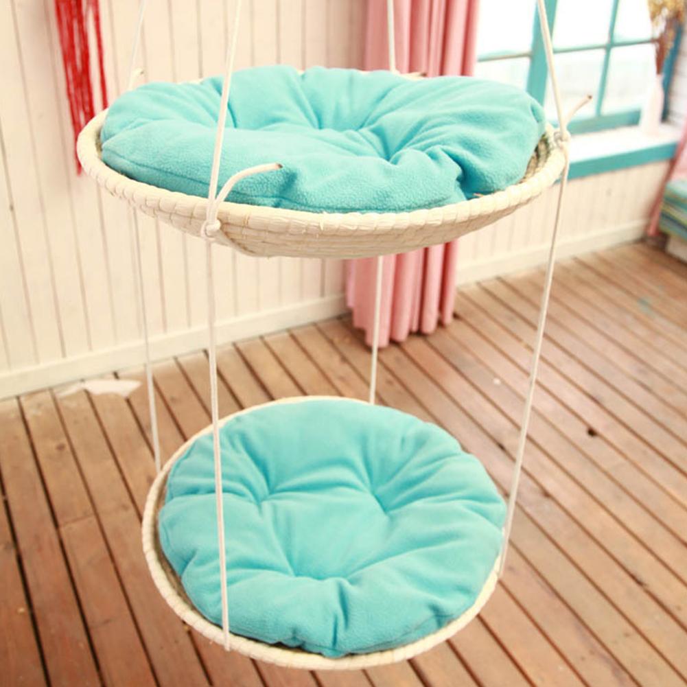 Straw cat hammock cat climbing frame cat nest 