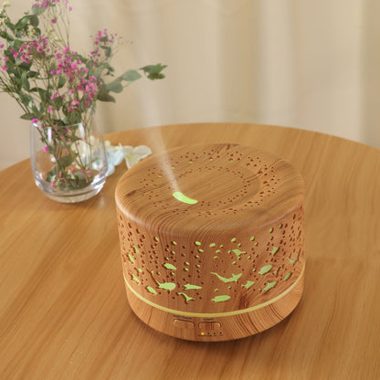 Wood Grain Aromatherapy Humidifier