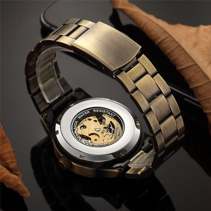 Hollow mechanical watch