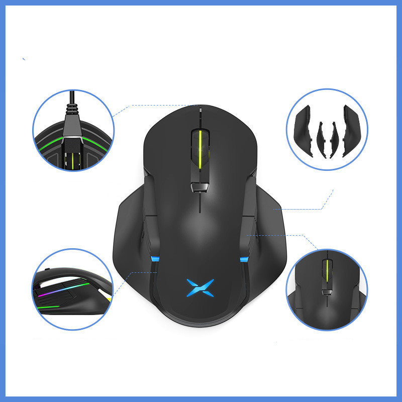 Colorful Wireless Wired Gaming Mouse For Gaming