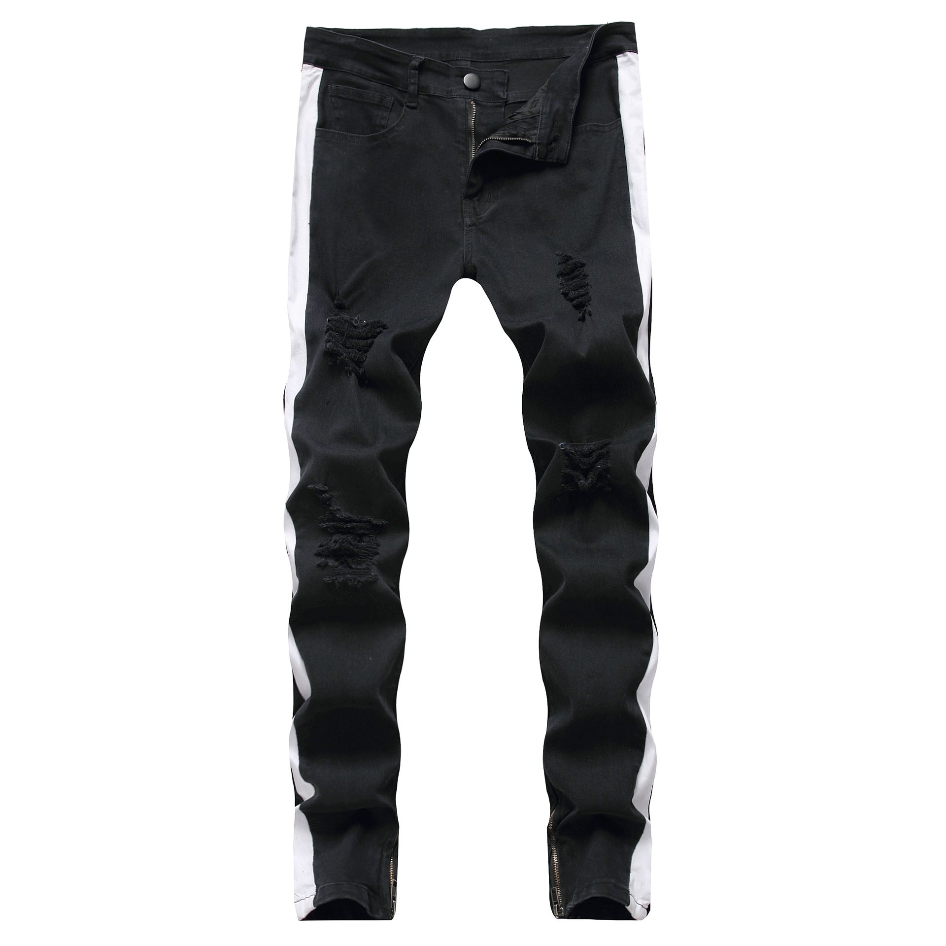 Fashion Men's Small Feet Denim Trousers