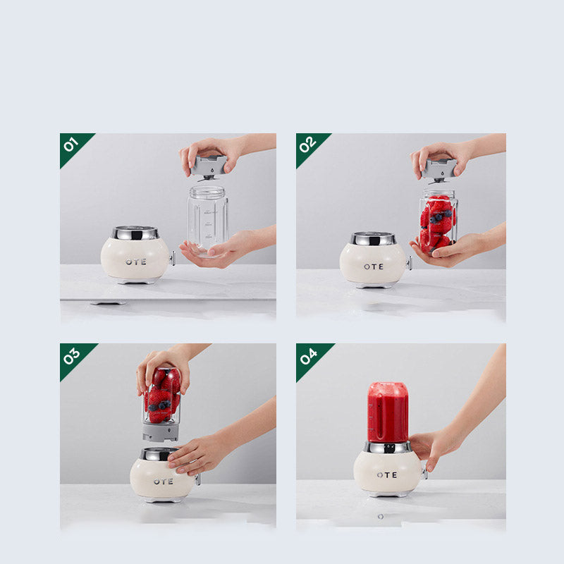 Small Household Portable Fruit Juicer 