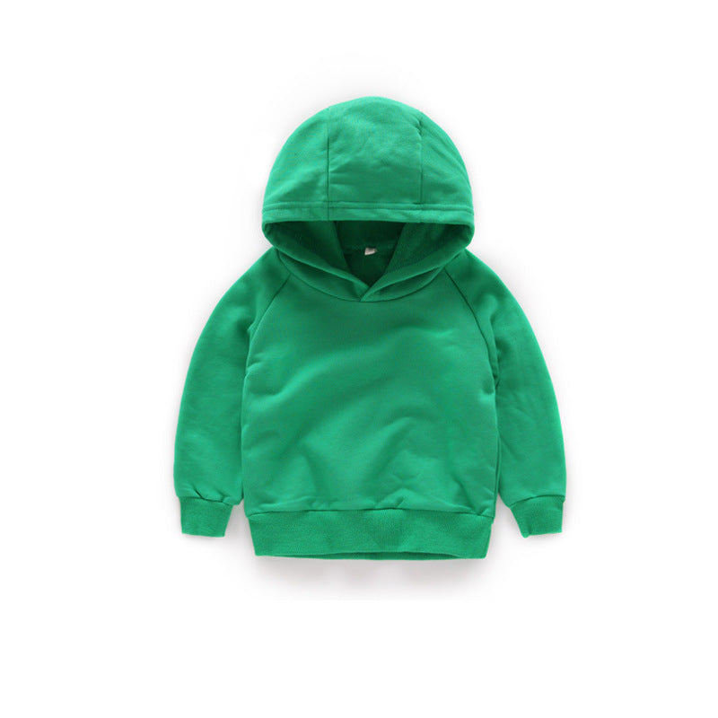 Children's hooded Pullover Sweater autumn boys' Top Girls' Autumn