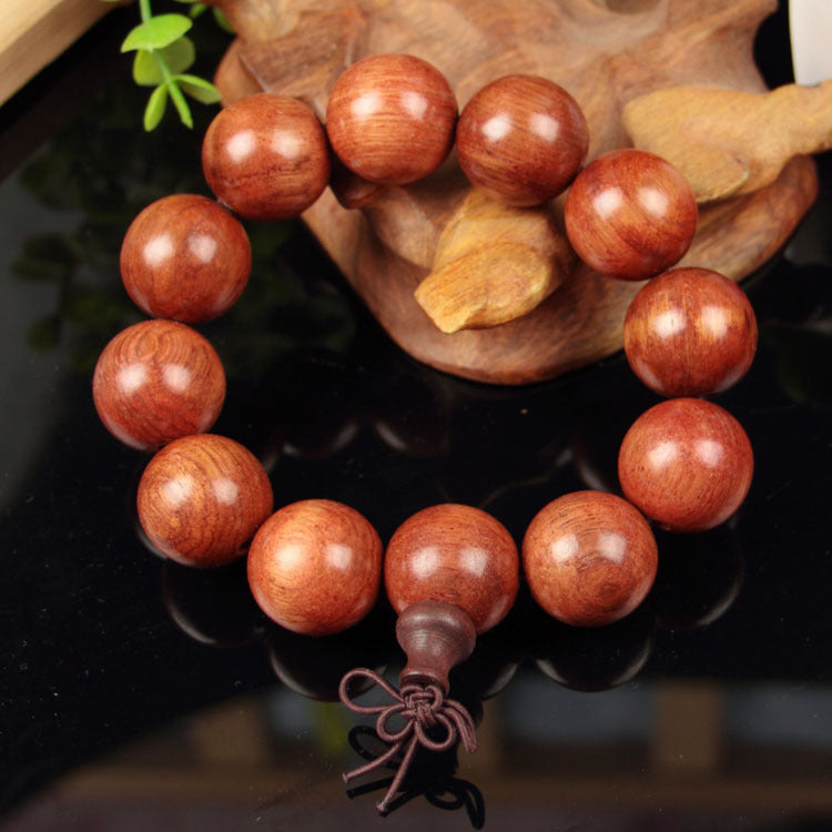 Buddha Beads Rosewood Bracelet