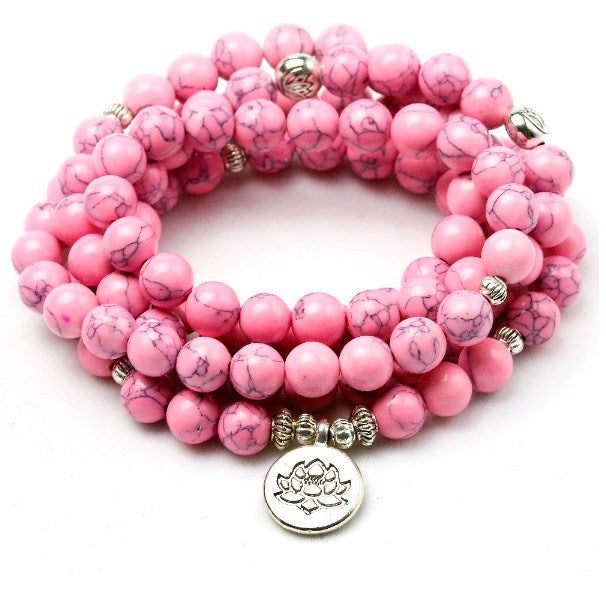 Agate Buddha Beads Bracelet Necklace Pendant