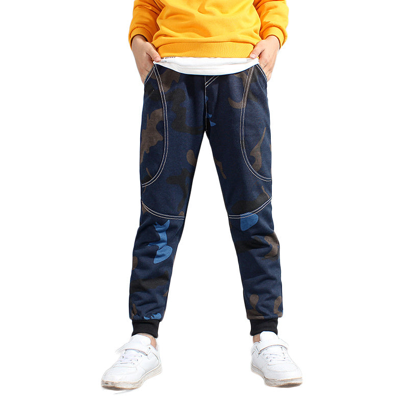 Spring And Autumn New Children's Pure Cotton Casual Sports Pants