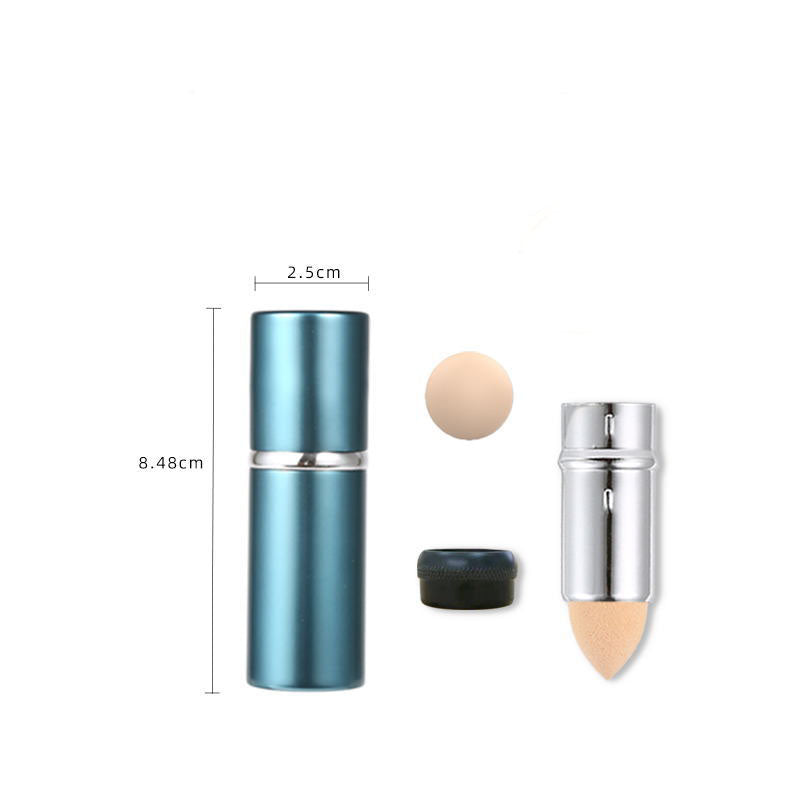 Volcanic Stone Oil Absorbing Ball Face Cleaning Massage Roller Metal Case Skin Care Beauty Wrinkle Removing Makeup Relaxing