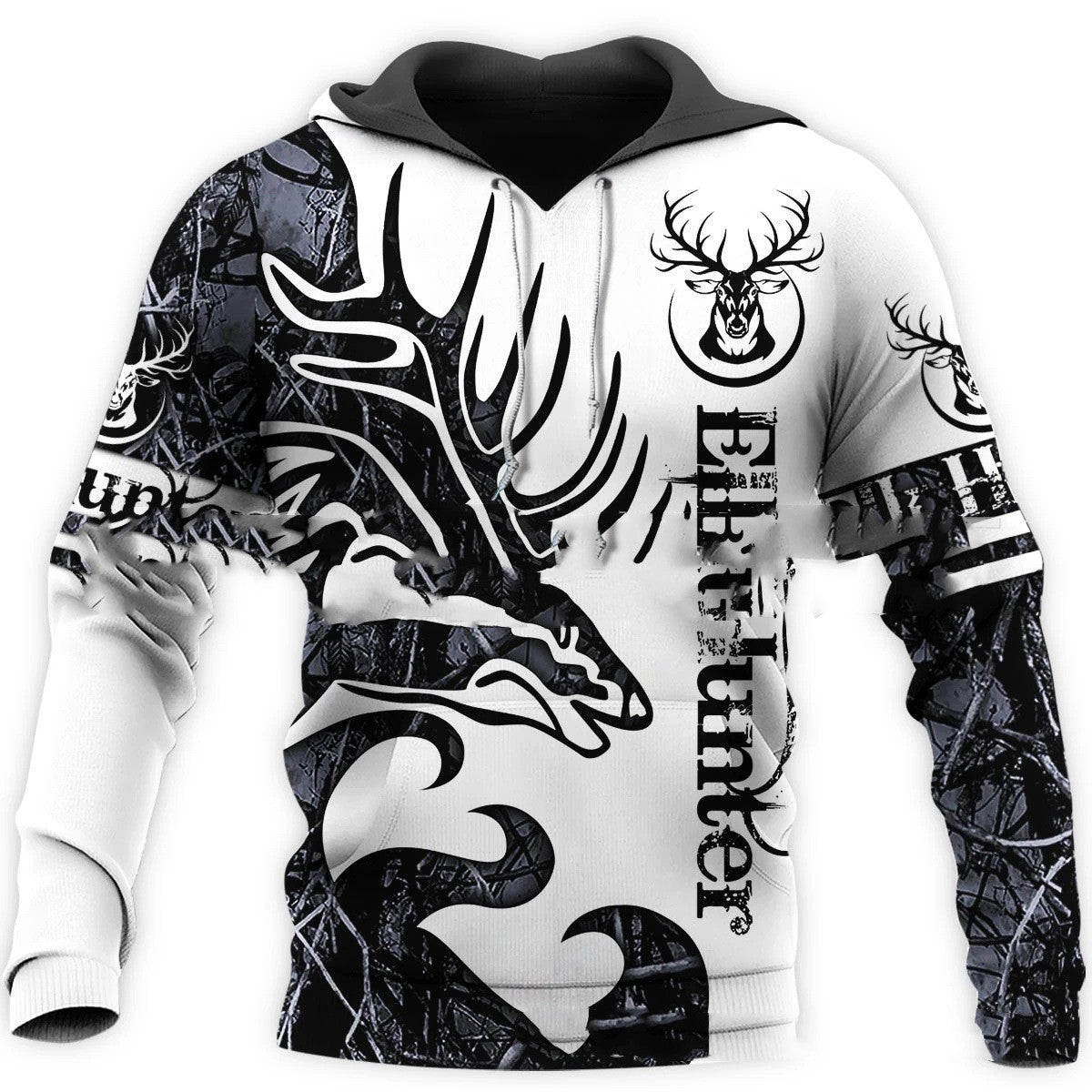 3d Deer Sheep Print Sweatshirt Hoodie Digital